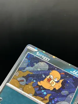 Scraggy 186 (Swirl) - Pokemon Scarlet & Violet Black Star Promo Card - NM - Image 4