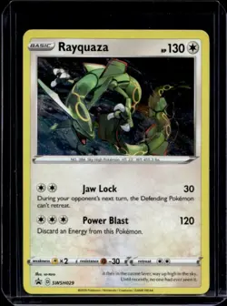 2019-2023 Pokemon SWSH Black Star Promos Rayquaza #SWSH029 - Image 1
