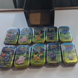 Pokemon Ascended Heroes Mini Tin display/ Lot of 10 - Image 1