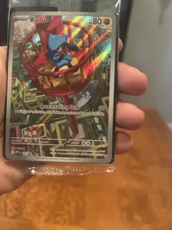 Pokemon Riolu Me: Mega Evolution Promo 010 Basic Holo 80 HP Accelerating Stab - Image 2