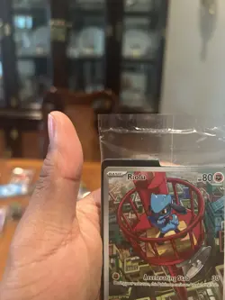 Pokemon Riolu Me: Mega Evolution Promo 010 Basic Holo 80 HP Accelerating Stab - Image 4