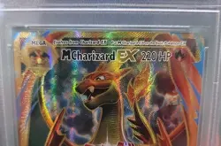 Pokemon XY Evolutions Holo 2016 M Charizard EX Full Art #101/108 PSA 8 - Image 3