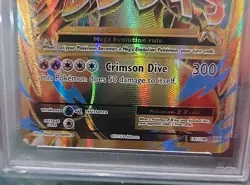 Pokemon XY Evolutions Holo 2016 M Charizard EX Full Art #101/108 PSA 8 - Image 4