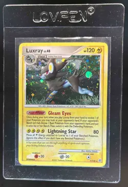 2007 Pokemon Diamond & Pearl Luxray Holo #7/130 - Image 1