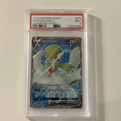 Pokemon TCG Gardevoir V Full Art 070/073 Champion's Path Ultra Rare PSA 9 2020 - Image 1