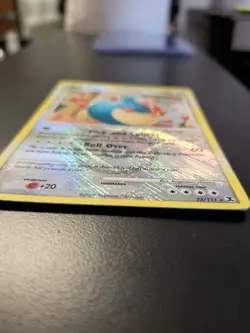 Snorlax Lv. 37 33/111 Platinum Rising Rivals Reverse Holo Pokemon 2009 Mp/Lp - Image 4