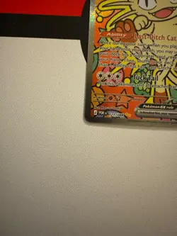 Meowth ex 121/088 Me03: Perfect Order Holo Pokemon TCG MINT! - Image 2