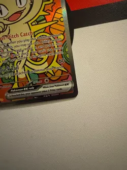 Meowth ex 121/088 Me03: Perfect Order Holo Pokemon TCG MINT! - Image 5