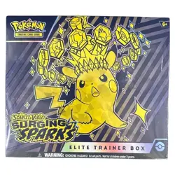Pokemon Scarlet & Violet Surging Sparks Elite Trainer Box #GFI - Image 1