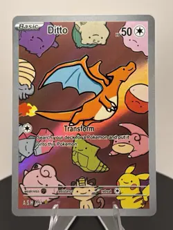 After Skool Hobby Gen 1 - Ditto Charizard - Pokemon Custom Fan Art Parody - Image 1