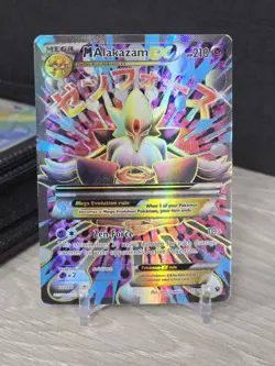 Pokemon Mega M Alakazam EX Full Art Ultra Rare Holo Card 118/124 Fates Collide - Image 3