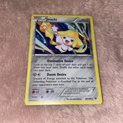 Jirachi 42/108 - Holo Rare Pokemon Card - XY Roaring Skies - Near Mint (NM) - Image 1