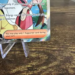 Rosa’s Encouragement 114/088 Full Art Trainer Pokemon TCG Perfect Order NM + Ex. - Image 4