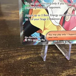 Rosa’s Encouragement 114/088 Full Art Trainer Pokemon TCG Perfect Order NM + Ex. - Image 5