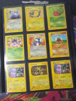 Binder Full Of E Reader Pokemon Cards From Pokemon, Trainers, And Energy. Nm-HP - Image 4
