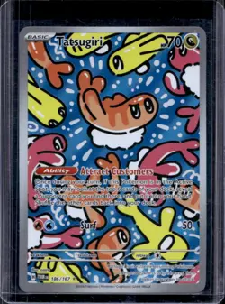 2024 Pokemon Twilight Masquerade Tatsugiri #186/167 - Image 1