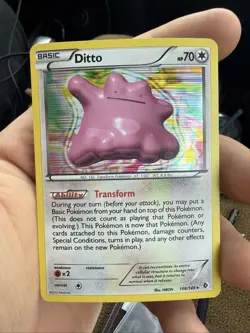 Ditto Holo Rare Boundaries Crossed 108/149 Pokemon TCG Lp - Image 1
