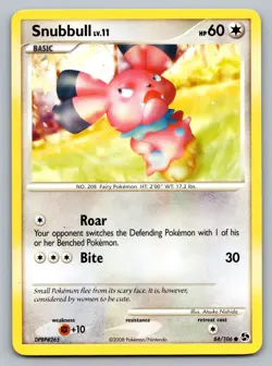 Pokemon TCG Great Encounters Snubbull 84/106 - Image 1