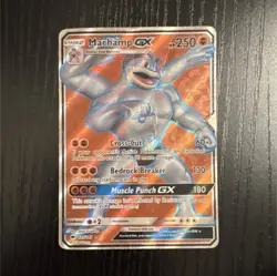 Pokemon Machamp GX 135/147 Burning Shadows Full Art Ultra Rare Holo 250HP - Image 1