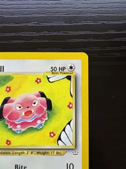 Snubbull 55/64 Neo Revelation Rare Vintage Pokemon Card Snubull - Image 3