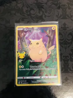 Pikachu 005/025 Full Art Pokemon Celebrations 25th Anniversary *NM/M* ✅ - Image 1