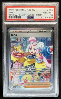 2023 Pokemon SV Paldea Evolved Iono Special Illustration Rare #269/193 PSA 10 - Image 1