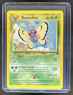 2001 Pokemon Southern Islands Butterfree #9/18 - Image 1