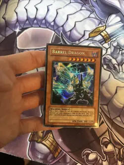 YuGiOh VB5-003 Barrel Dragon Secret Rare ASIAN ENGLISH Reverse MP/HP (WNU) - Image 2