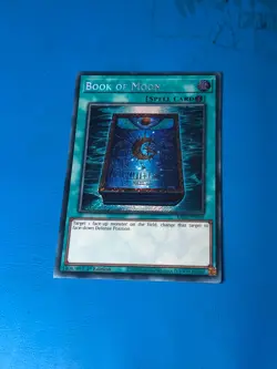 YUGIOH Secret Rare Book Of Moon RA02-EN050 1st Edition - Image 1