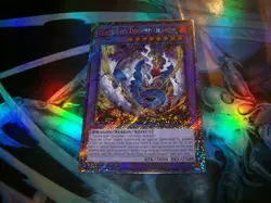 Snake-Eyes Doomed Dragon 1st Edition Platinum Secret Rare RA05-EN039 Yu-Gi-Oh! - Image 1