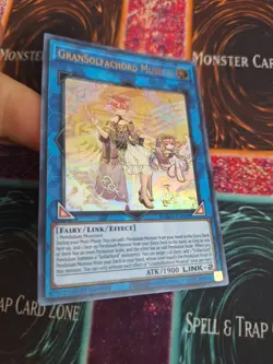 Yugioh Gransolfachord Musecia DAMA-EN048 Ultra Rare 1st Edition Near Mint - Image 2