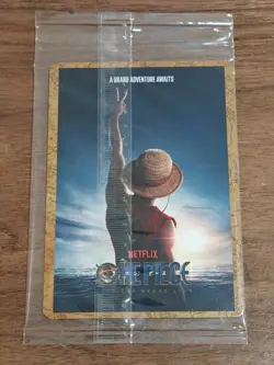 Bandai One Piece Netflix Don!! Promo Card Tony Tony Chopper SEALED - Image 2