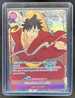 2024 One Piece English Version 1st Anniversary Monkey D Luffy #ST10-006 - Image 1