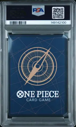 2025 ONE PIECE TASHIGI SPECIAL ALT. ART OP12-LEGACY OF THE MASTER #050 PSA 10 - Image 2