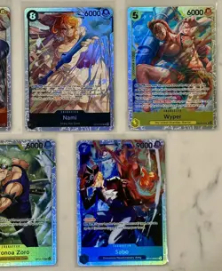 One Piece SP SR ⭐ STAR LOT X11 WYPER SABO DON CARD RORONOA ZORO MAMARAGAN NAMI - Image 4