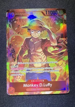 Monkey.D.Luffy (Treasure Booster Set) ST10-006 One Piece Promotion Cards Foil - Image 1