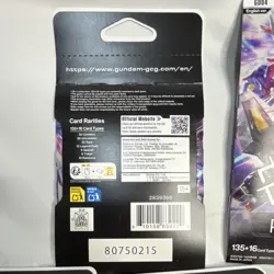 Bandai Namco Gundam Card Game Phantom Aria Card Lot - 12 Cards English 5 packs - Image 4