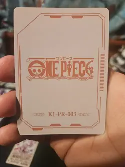 NAMI K1-PR-003 ONE PIECE WANTED Anime Collectible CCG Card - Image 2