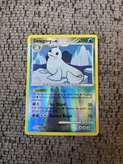 2009 Pokemon Supreme Victors 24/147 Dewgong Reverse Holo LP Rare vintage card - Image 1