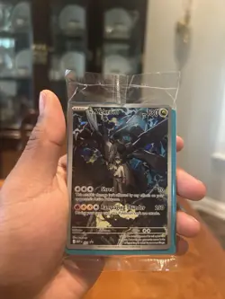 Pokemon N's Zekrom Me: Mega Evolution Promo 031 Holo 130 HP 250 TCG Card - Image 1