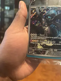 Pokemon N's Zekrom Me: Mega Evolution Promo 031 Holo 130 HP 250 TCG Card - Image 3