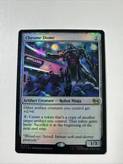 Chrome Dome Teenage Mutant Ninja Turtles Foil - Image 1