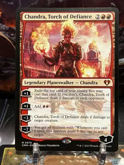 MTG | Chandra, Torch of Defiance [CMM] NF - Image 1