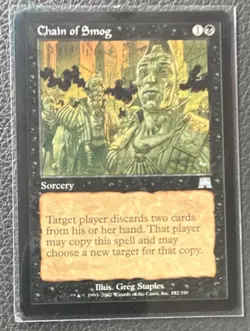 Wizards of the Coast Magic: The Gathering Chain of Smog 192/350 Sorcery Black EN - Image 1