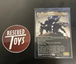 Dark Leo & Shredder (Borderless) #0220 - Magic: The Gathering - TMNT JUST PULLED - Image 1