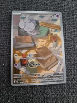 Espurr 95/88 Illustration Rare Perfect Order ME03 NM Near Mint Pokemon TCG - Image 1