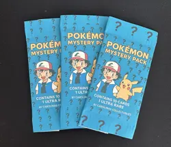 Pokemon TCG HIT Pack Sealed Pack 10 Cards 1 Guaranteed Ultra Rare Per Pack! - Image 1