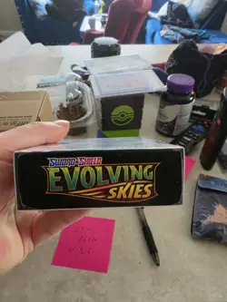 Sealed 3 Pack Evolving Skies Hanger Box Pokemon TCG Sword & Shield booster 820650851551 - Image 5