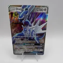 Dialga GX Ultra Rare Holo 180 HP SM-Ultra Prism 82/131 Pokemon English - Image 1