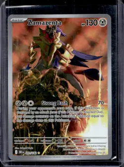 2025 Pokemon Destined Rivals Zamazenta #201/182 - Image 1